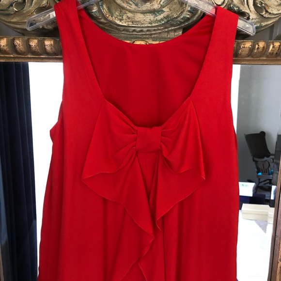 Red Bow Back Dress - Picture 6 of 8